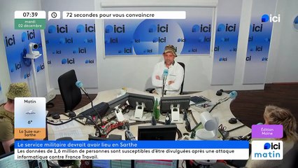72 secondes pour convaincre que le service militaire doit se faire en Sarthe