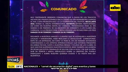 Corsos encarnacenos suspendidos por atentado en San Bernardino