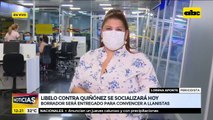 Libelo contra Sandra Quiñónez se socializará hoy