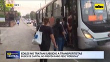 ¿En qué quedó el paro de transporte en Asunción?