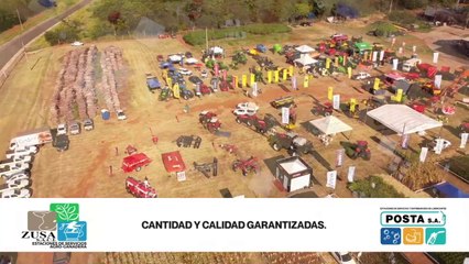 Tracto en Jornada de campo de la Cooperativa Sommerfeld