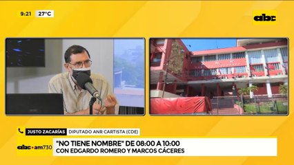 Intento de juicio político a Quiñónez es solo por disputa interna de colorados dice Justo Zacarías