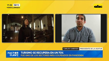 Sector turismo se recuperó en un 70% tras ser uno de los más afectados en pandemia