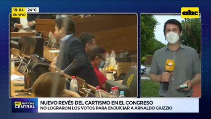 Cartistas no lograron votos para enjuiciar a Giuzzio