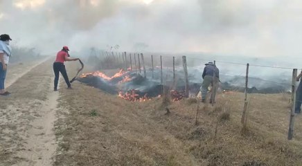 El distrito de Laureles en llamas