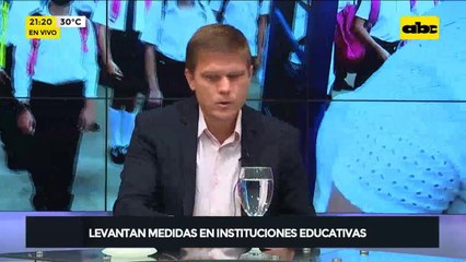 "La responsabilidad recae en las instituciones", MEC Sobre levantamiento de medidas restrictivas