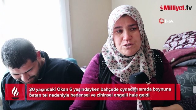 6 yaşındayken boynuna tel battı, tüm hayatı karardı! '22 yaşına kadar sırtımda taşıdım'