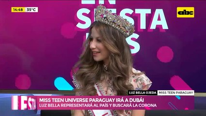 Luz Bella Ojeda representará al país y buscará conseguir la corona del certamen Miss Teen Universo