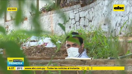 Veredas en pésimo estado en Barrio Trinidad