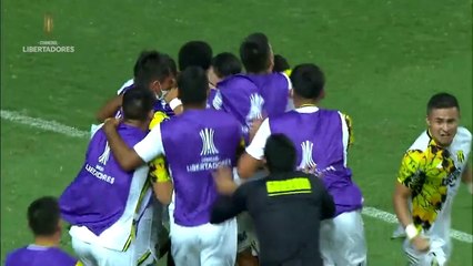 El Gol De Josué Colmán Para La Victoria De Guaraní En Brasil