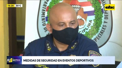 Nuevas medidas de seguridad en eventos deportivos