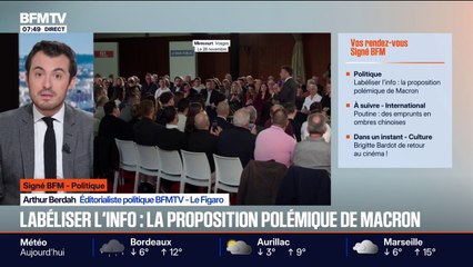 SIGNÉ BFM - Labelliser l'information: "Le risque serait de finir par ne cibler que les médias du groupe Bolloré"