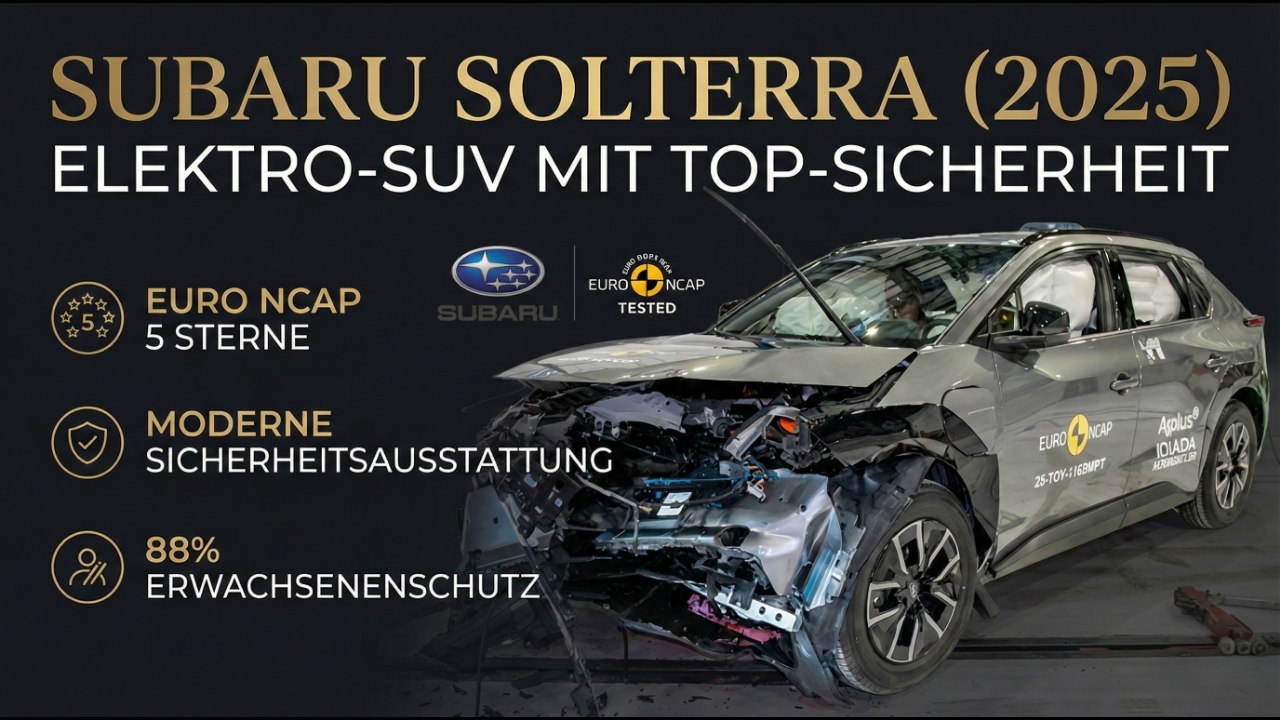 Subaru Solterra (2025): Alle Fakten zum sicheren Elektro-SUV!