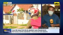 Inseguridad en el barrio San Francisco