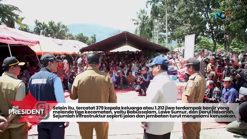 Prabowo Perbaikan Sekolah dan Sarana Desa di Aceh Jadi Prioritas