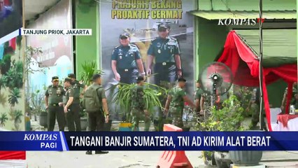 KSAD TNI Maruli Simanjuntak Lepas Kapal Bantuan untuk Korban Banjir Sumut, Sumbar dan Aceh