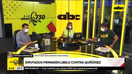Diputados firmarán libelo contra Sandra Quiñónez