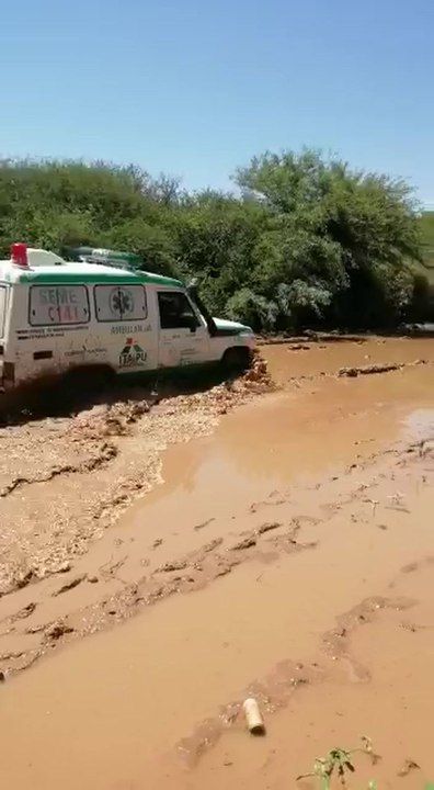 Lluvias dejan caminos intransitables en la zona de Pedro. P. Peña