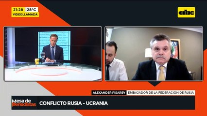 Embajador de la Federación Rusa sobre el conflicto Rusia - Ucrania