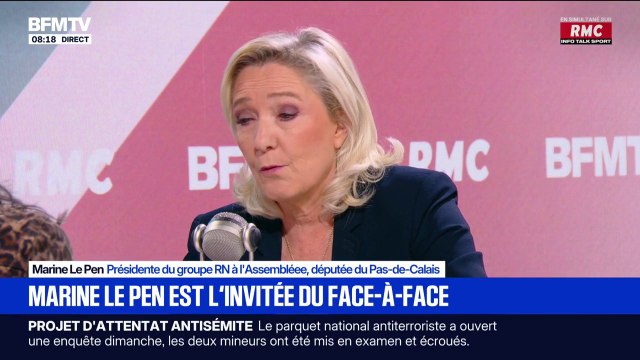 Marine Le Pen: Sébastien Lecornu cherche à échapper à la dissolution et donc à de nouvelles élections