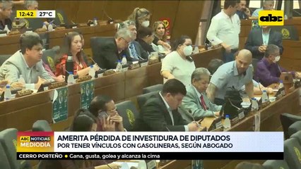 Amerita pérdida de investidura de diputados
