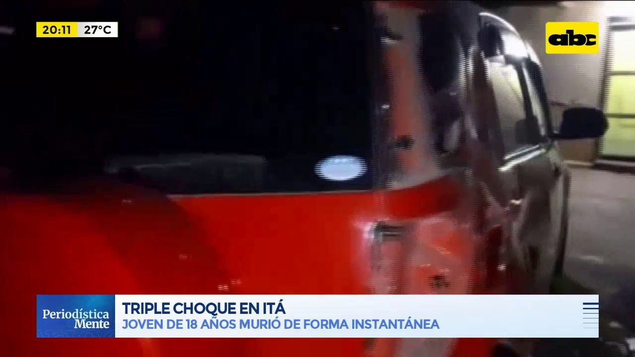 Triple choque en Itá