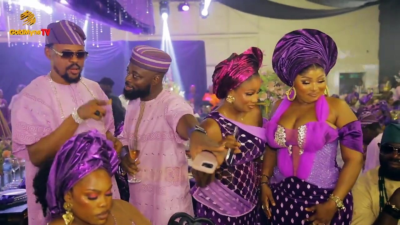 TOP ACTORS AND PERSONALTIES STORM MERCY AIGBE'S MUM'S BURIAL CEREMONY