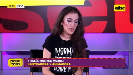 Thalía Montes Mojoli, ilustradora y animadora paraguaya
