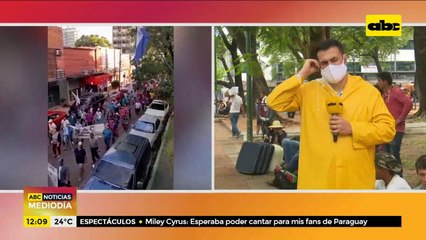 Marcha campesina: dos grupos se unen para protestas en microcentro