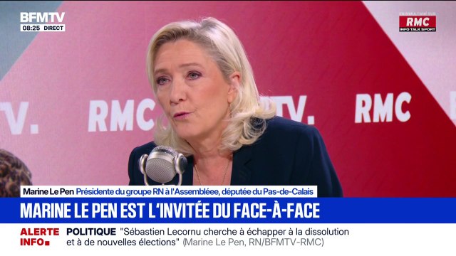ArcelorMittal: Pour nous, la nationalisation est le moins pire de ce qu'il peut nous arriver , assure Marine Le Pen