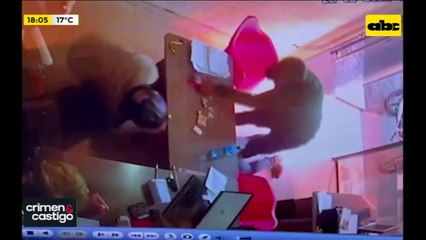 Violento asalto en estación de servicios