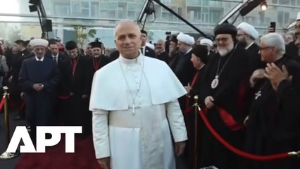 Pope Leo Arrives At Martyrs’ Square In Beirut For Major Interreligious Gathering | APT