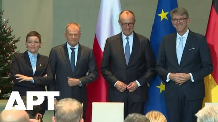 WATCH FULL: Merz Pledges Germany Will Stand Firmly with Poland Against Moscow | APT