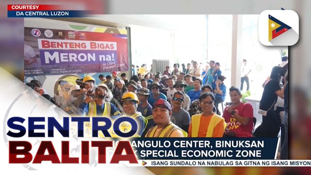 Mga manggagawa ng Clark Freeport Zone, makikinabang na rin sa 'Benteng Bigas, Meron na' program