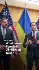 What Issues Remain in US–Ukraine Talks?