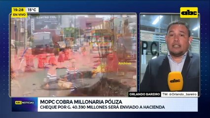 MOPC cobra millonaria póliza