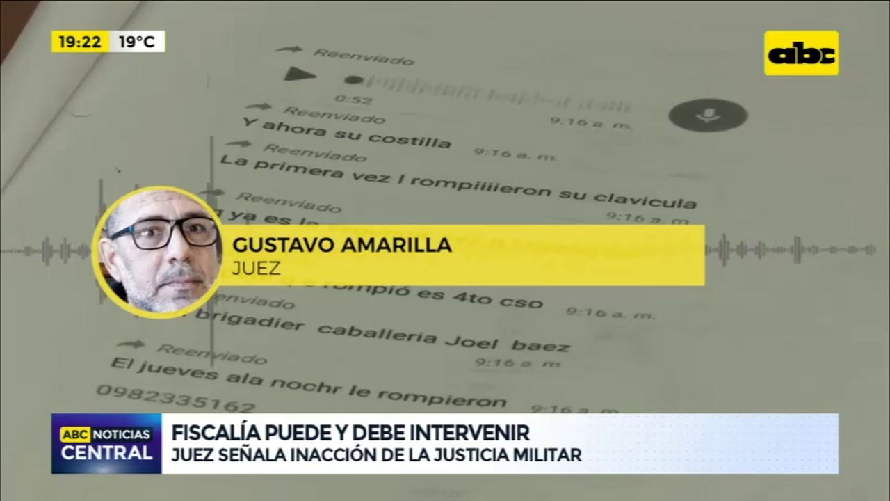 Juez afirma que fiscalía puede y debe intervenir