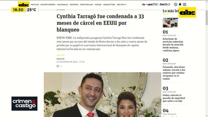 Cynthia Tarragó fue condenada a 33 meses de cárcel en EEUU por blanqueo