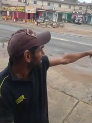 Con un rap, muestran a presunto ladrón de un portón en Luque