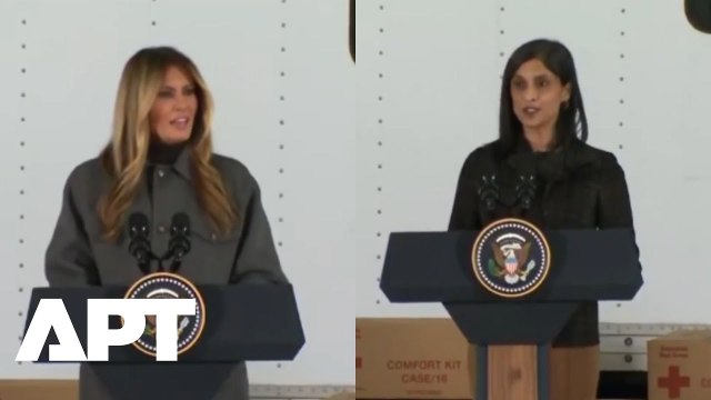 Usha Vance & Melania Trump Honor Military Families in Emotional Tribute at Joint Base Andrews | APT
