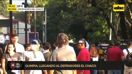 De este modo llegó Olimpia al Defensores del Chaco para el esperado encuentro por el superclásico