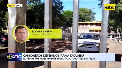Camioneros irán a Tacumbú en 10 días
