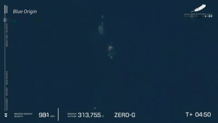 Despega El Blue Origin