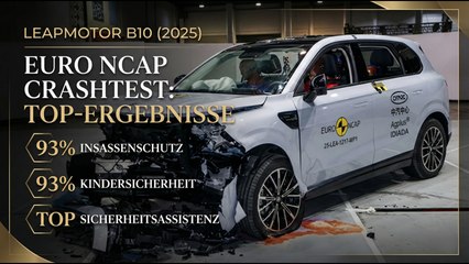 Crashsicher und clever? Leapmotor B10 im Euro NCAP Test 2025