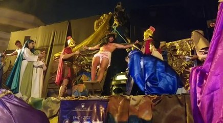 El viacrucis preparado por los jóvenes de Luque