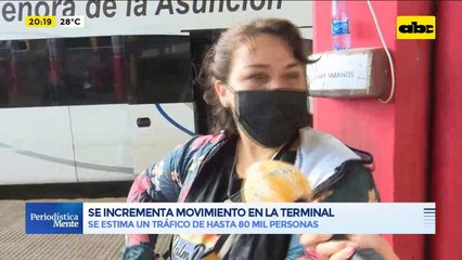 Intenso movimiento por Semana Santa en la Terminal