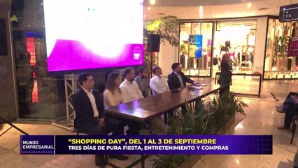 “Shopping Day”, del 1 al 3 de septiembre: tres días de pura fiesta, entretenimiento y compras