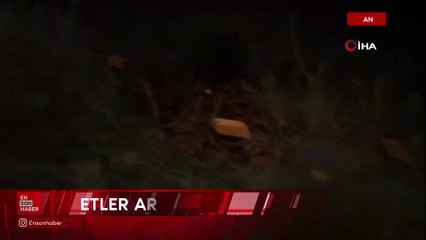 Ankara’da yüzlerce kilo et ürünü boş araziye atıldı