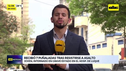 Video: Recibió 7 puñaladas tras resistirse a asalto