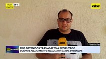 Video: dos detenidos tras asalto a exdiputado
